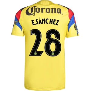 Koszulka Piłkarska Club América E. Sanchez #28 2025-26 Domowa Męska