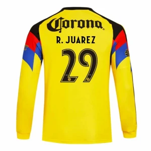 Koszulka Piłkarska Club América R. JUAREZ #29 2025-26 Domowa Męska Długi Rękaw