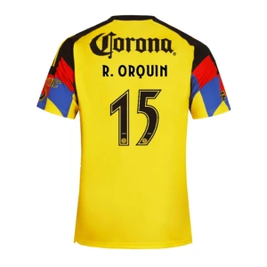 Koszulka Piłkarska Club América R. ORQUIN #15 2025-26 Domowa Męska