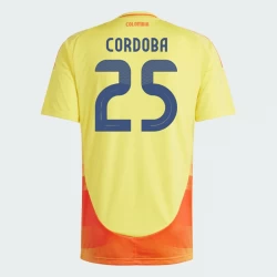 Koszulka Piłkarska Cordoba #25 Kolumbia Copa America 2024 Domowa Męska