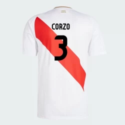 Koszulka Piłkarska Corzo #3 Peru Copa America 2024 Domowa Męska