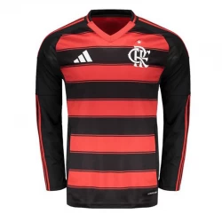 Koszulka Piłkarska CR Flamengo 2025-26 Domowa Męska Długi Rękaw