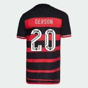 Koszulka Piłkarska CR Flamengo Gerson #20 2024-25 Domowa Męska