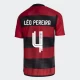 Koszulka Piłkarska CR Flamengo Leo Pereira #4 2023-24 Domowa Męska
