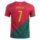 Koszulka Piłkarska Cristiano Ronaldo #7 Portugalia Mistrzostwa Świata 2022 Domowa Męska