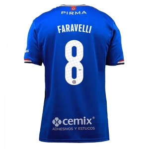 Koszulka Piłkarska Cruz Azul Faravelli #8 2025-26 Domowa Męska