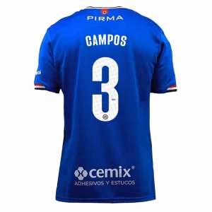 Koszulka Piłkarska Cruz Azul Omar Campos #3 2025-26 Domowa Męska