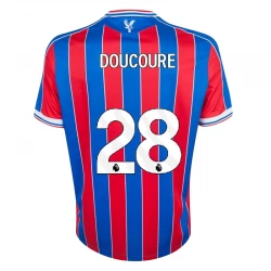 Koszulka Piłkarska Crystal Palace Doucoure #28 2025-26 Domowa Męska
