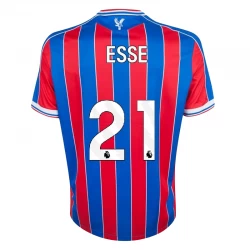 Koszulka Piłkarska Crystal Palace Esse #21 2025-26 Domowa Męska