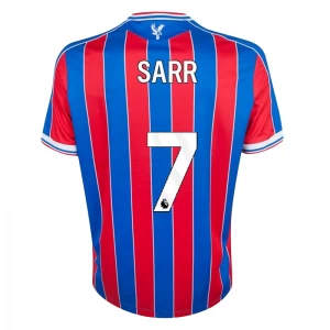 Koszulka Piłkarska Crystal Palace Sarr #7 2025-26 Domowa Męska