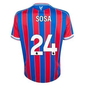 Koszulka Piłkarska Crystal Palace Sosa #24 2025-26 Domowa Męska