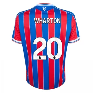 Koszulka Piłkarska Crystal Palace Wharton #20 2025-26 Domowa Męska
