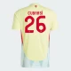 Koszulka Piłkarska Cubarsi #26 Hiszpania Mistrzostwa Europy 2024 Wyjazdowa Męska