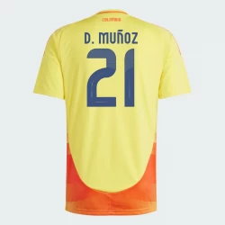 Koszulka Piłkarska D. Munoz #21 Kolumbia Copa America 2024 Domowa Męska