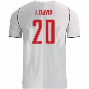 Koszulka Piłkarska David #20 Kanada Mistrzostwa Świata 2026 Trzecia Męska
