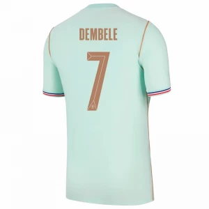 Koszulka Piłkarska Dembele #7 Francja Mistrzostwa Świata 2026 Wyjazdowa Męska