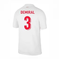 Koszulka Piłkarska Demiral #3 Turcja Mistrzostwa Europy 2024 Domowa Męska