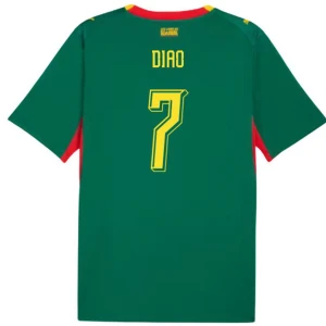 Koszulka Piłkarska Diao #7 Senegal Mistrzostwa Świata 2026 Wyjazdowa Męska