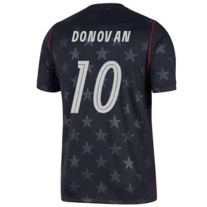Koszulka Piłkarska Donovan #10 USA Mistrzostwa Świata 2026 Wyjazdowa Męska