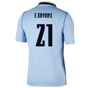 Koszulka Piłkarska E. Cavani #21 Urugwaj Mistrzostwa Świata 2026 Domowa Męska