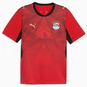 Koszulka Piłkarska Egypt Mistrzostwa Świata 2026 Domowa Męska