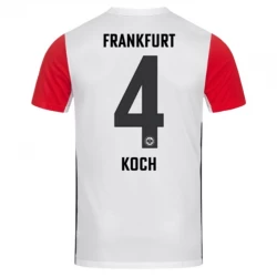 Koszulka Piłkarska Eintracht Frankfurt Koch #4 2024-25 Domowa Męska