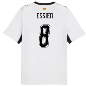 Koszulka Piłkarska Essien #8 Ghana Mistrzostwa Świata 2026 Domowa Męska