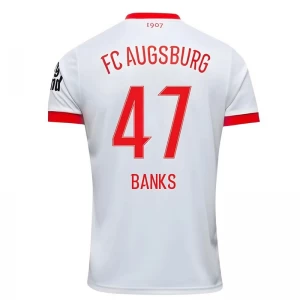 Koszulka Piłkarska FC Augsburg Banks #47 2025-26 Domowa Męska