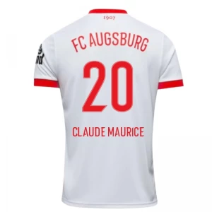 Koszulka Piłkarska FC Augsburg Claude Maurice #20 2025-26 Domowa Męska