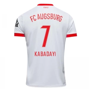 Koszulka Piłkarska FC Augsburg Kabadayi #7 2025-26 Domowa Męska