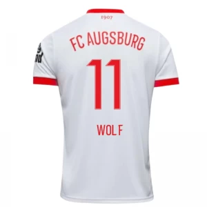 Koszulka Piłkarska FC Augsburg Wolf #11 2025-26 Domowa Męska
