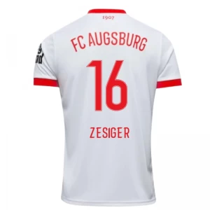 Koszulka Piłkarska FC Augsburg Zesiger #16 2025-26 Domowa Męska