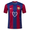 Koszulka Piłkarska FC Barcelona Lamine Yamal #27 2023-24 x Karol G Domowa Męska