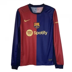 Koszulka Piłkarska FC Barcelona 2024-25 Domowa Męska Długi Rękaw