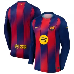 Koszulka Piłkarska FC Barcelona 2025-26 Domowa Męska Długi Rękaw
