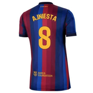 Koszulka Piłkarska FC Barcelona A. Iniesta #8 2026-27 Domowa Męska