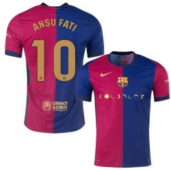 Koszulka Piłkarska FC Barcelona Ansu Fati #10 2024-25 Coldplay Domowa Męska