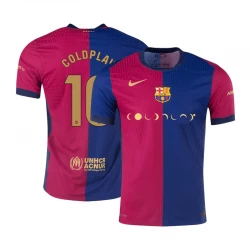 Koszulka Piłkarska FC Barcelona Coldplay #10 2024-25 Domowa Męska
