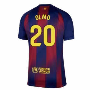 Koszulka Piłkarska FC Barcelona Dani Olmo #20 2025-26 Domowa Męska