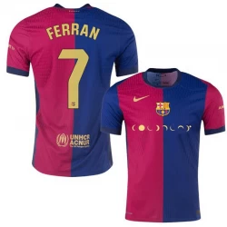 Koszulka Piłkarska FC Barcelona Ferran #7 2024-25 Coldplay Domowa Męska