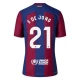 Koszulka Piłkarska FC Barcelona Frenkie de Jong #21 2023-24 Domowa Męska