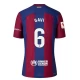Koszulka Piłkarska FC Barcelona Gavi #6 2023-24 Domowa Męska