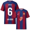 Koszulka Piłkarska FC Barcelona Gavi #6 2023-24 x Rolling Stones Domowa Męska