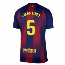 Koszulka Piłkarska FC Barcelona I. Martinez #5 2025-26 Domowa Męska