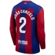 Koszulka Piłkarska FC Barcelona João Cancelo #2 2023-24 Domowa Męska Długi Rękaw