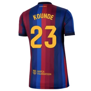 Koszulka Piłkarska FC Barcelona Kounde #23 2026-27 Domowa Męska