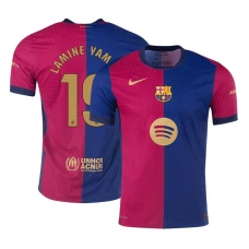 Koszulka Piłkarska FC Barcelona Lamine Yamal #19 2024-25 New Spotify Logo Domowa Męska