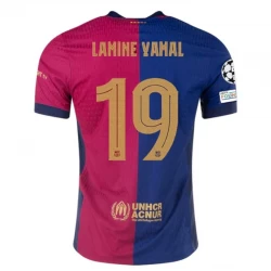 Koszulka Piłkarska FC Barcelona Lamine Yamal #19 2024-25 UCL Domowa Męska