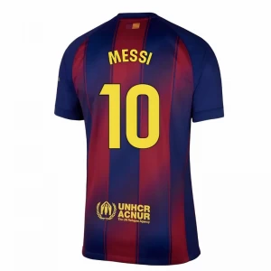 Koszulka Piłkarska FC Barcelona Lionel Messi #10 2025-26 Domowa Męska