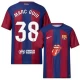 Koszulka Piłkarska FC Barcelona Marc Guiu #38 2023-24 x Rolling Stones Domowa Męska